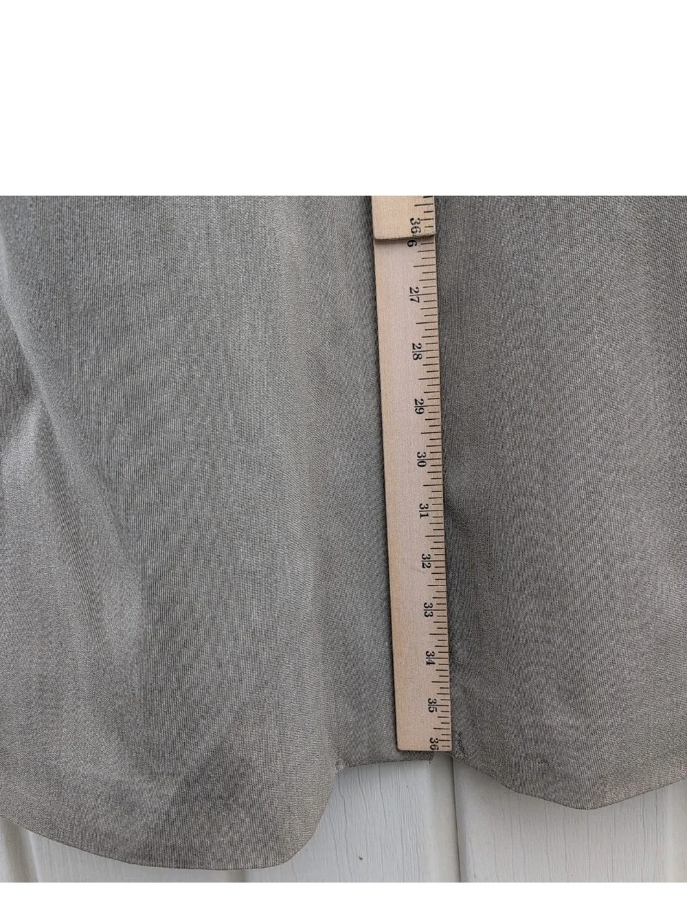 Tom James Overcoat Mens 48R Beige Loro Piana Storm System Wool Rain Wind Trench